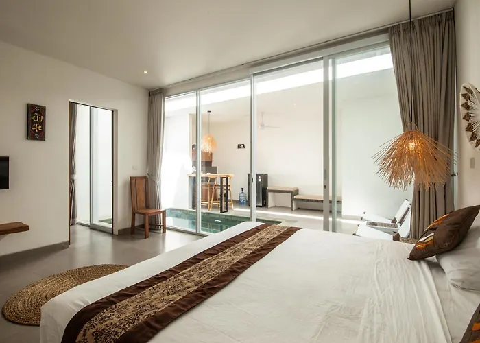 Minimalist With Pool #jade3 ヴィラ *