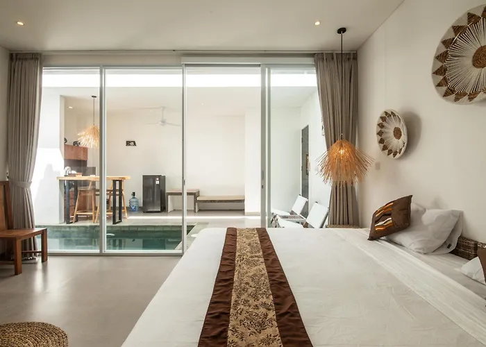 Minimalist With Pool #jade3 ヴィラ *
